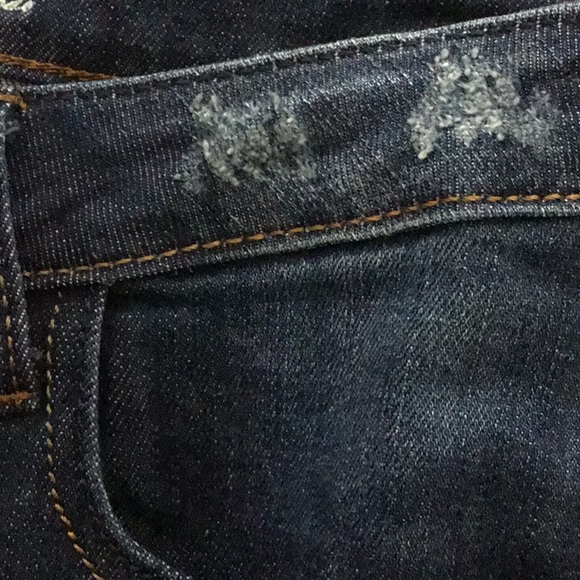 Women’s Machine Pour Neuf mode Distressed Jeans Sz 9 Juniors - Picture 11 of 12